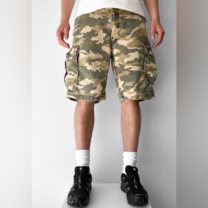 Camouflage Cargo Shorts